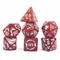 7-Piece RPG Dice Set — Dragon Red - photo 30702