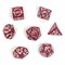 7-Piece RPG Dice Set — Dragon Red - photo 30703