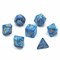7-Piece RPG Dice Set — Turquoise - photo 30713