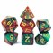 7-Piece RPG Dice Set — Red-Green - photo 30720