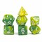 7-Piece RPG Dice Set — Green-Yellow - photo 30726