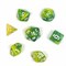 7-Piece RPG Dice Set — Green-Yellow - photo 30727