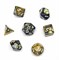 7-Piece RPG Dice Set — Black-Gold - photo 30731