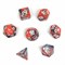 7-Piece RPG Dice Set — Gray-Orange - photo 30736
