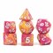 7-Piece RPG Dice Set — Pink-Yellow - photo 30741