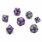 7-Piece RPG Dice Set — Black-Purple - photo 30746