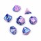 7-Piece RPG Dice Set — Pink-Blue - photo 30751