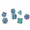 7-Piece RPG Dice Set — Green-Purple - photo 30764