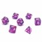 7-Piece RPG Dice Set — Pink-Purple - photo 30773