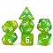 7-Piece RPG Dice Set — Green-Gold - photo 30777