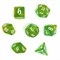 7-Piece RPG Dice Set — Green-Gold - photo 30778