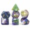 7-Piece RPG Dice Set — Purple - Green - photo 30792
