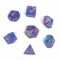 7-Piece RPG Dice Set — Purple-Light Blue - photo 30804