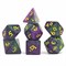 7-Piece RPG Dice Set — Green-Purple - photo 30812