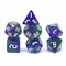 7-Piece RPG Dice Set — Green-Purple - photo 30815