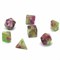 7-Piece RPG Dice Set — Green-Pink - photo 30820