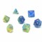 7-Piece RPG Dice Set — Green-White - photo 30840