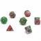 7-Piece RPG Dice Set — Green-Pink - photo 30843