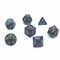 7-Piece RPG Dice Set — Green-Purple Space - photo 30846