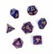 7-Piece RPG Dice Set — Blue-Purple - photo 30909