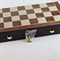 Gift Chess Set Metal Black-Silver 45×45 cm (2) - photo 30954