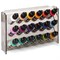 OW MK-1 Plastic Paint Rack — 18 Vallejo Bottles, Brown - photo 31075